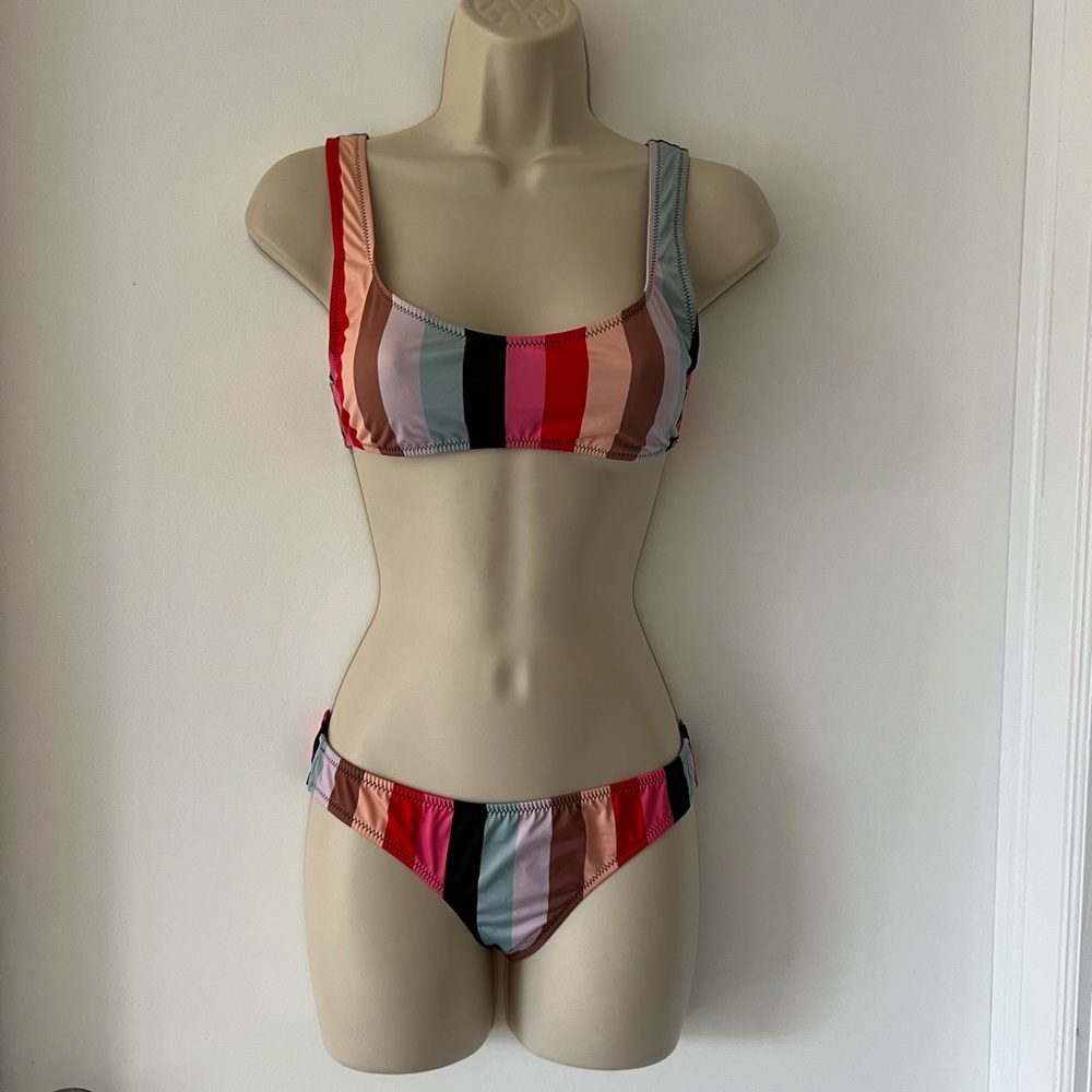Solid & Striped Bikini Set from Revolve